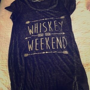 Whiskey weekend T-shirt.